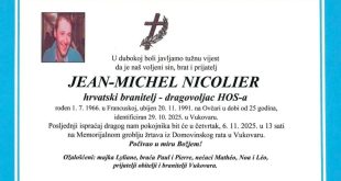 Posljednji ispraćaj Jean-Michela Nicoliera